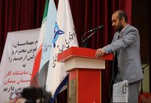 گزارش تصویری مراسم افتتاحيه نمايشگاه كار استان سمنان